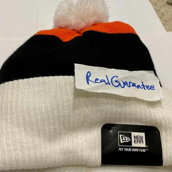 RARE New Era San Francisco Giants Scripter Script Winter Sport Knit Beanie Hat - Picture 3 of 4